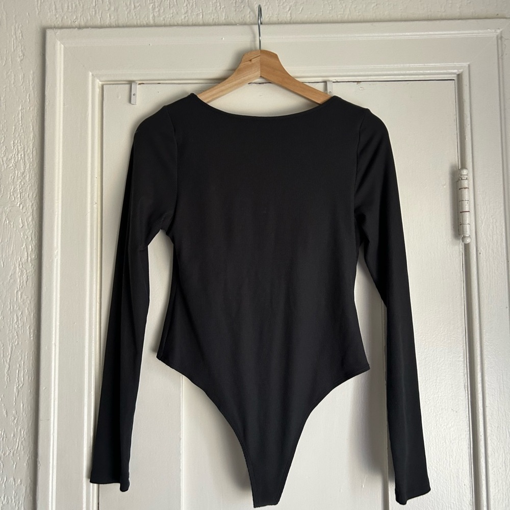 Girlfriend Collective Ribbed Body suit - Picture 2 of 3